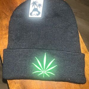 420 Black Beanie
